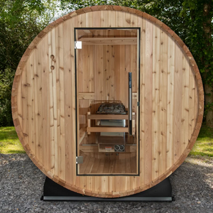 Cedar Wood 4-Person Steam Sauna