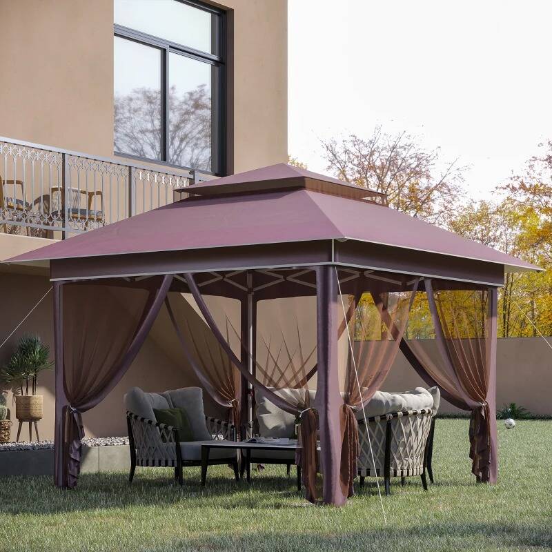 Outdoor 12' x 12' Pop-Up Canopy Tent