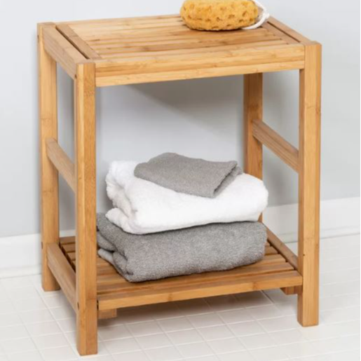 Bamboo Shower Bench