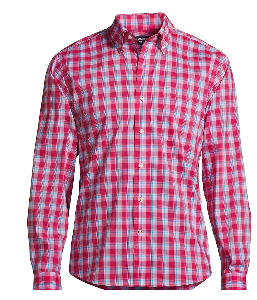 Lands End Men's Traditional Fit Shirt