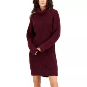 Women's Turtleneck Sweater Dress