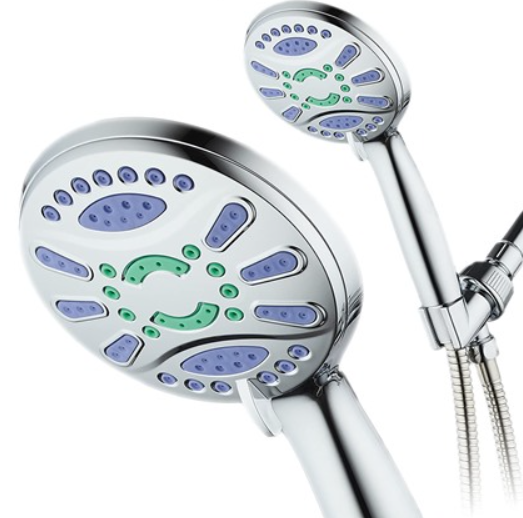 6-Setting High-Pressure Hand Shower