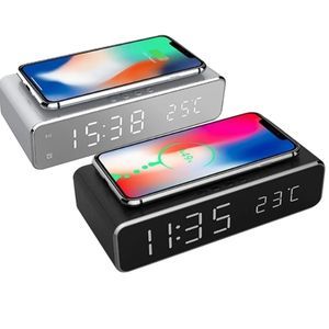 Wireless Charging Digital Alarm Clock