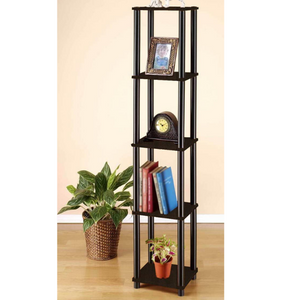 5-Tier Wood Corner Rack