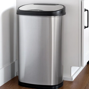 Stainless Steel 13Gl. Motion Sensor Trash Can