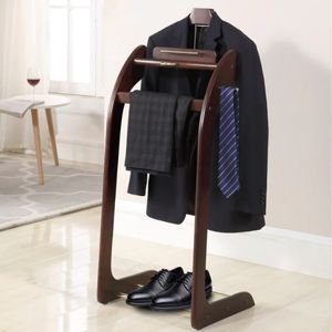 Men's Suit Wood Valet Stand