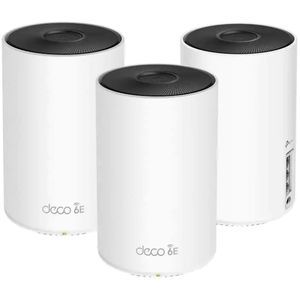 3-Pack TP-Link Deco Wi-Fi 6E Tri-Band Home Mesh System