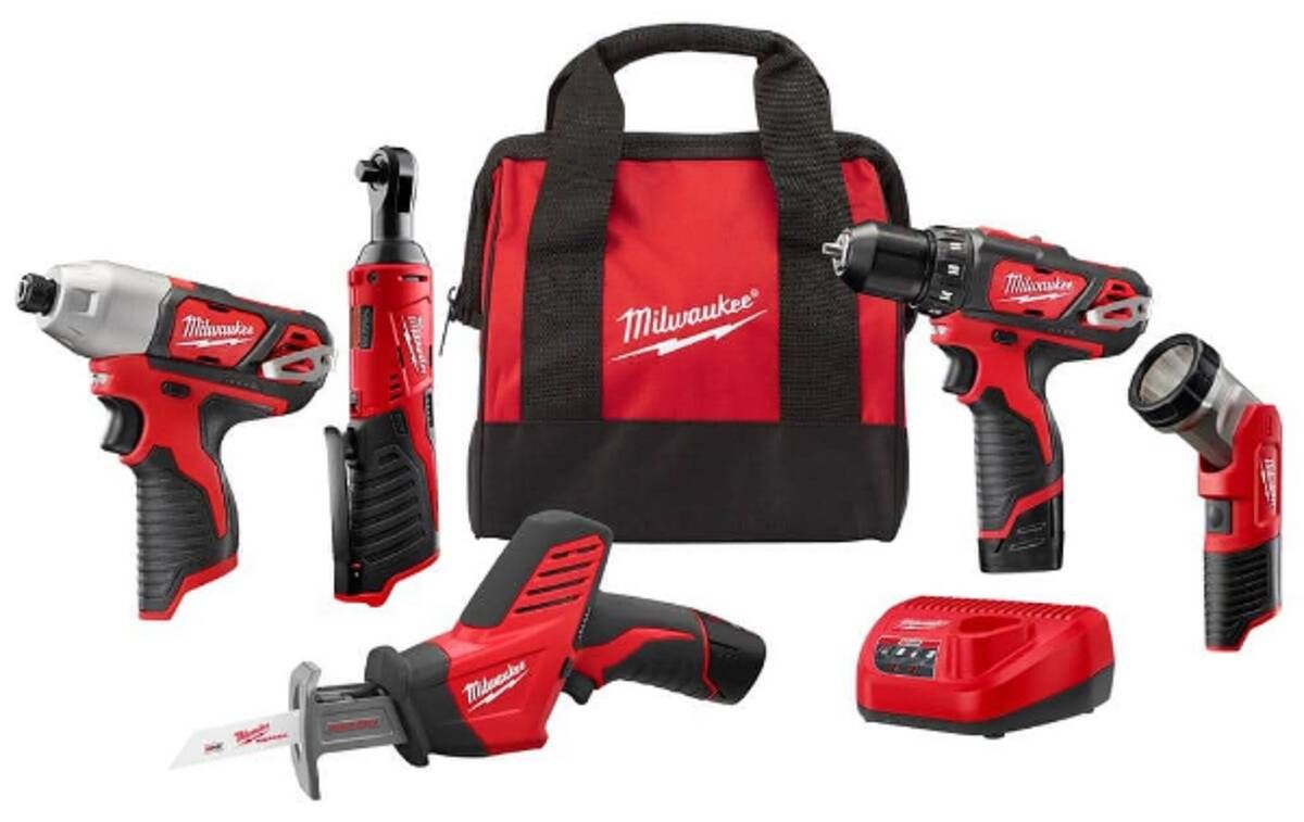 Milwaukee 12V Cordless 5-Tool Combo