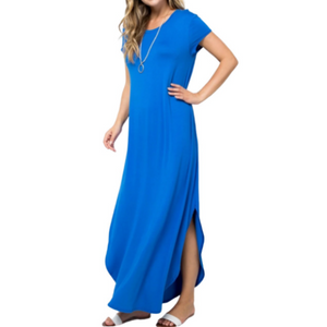 Side Slit Maxi Dress