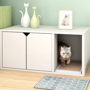 Litter Box Enclosure & Bench