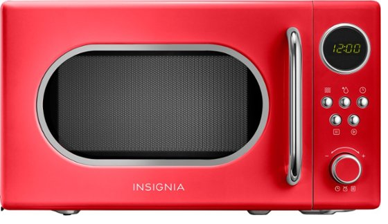 Insignia 0.7 Cu. Ft. Retro Compact Microwave