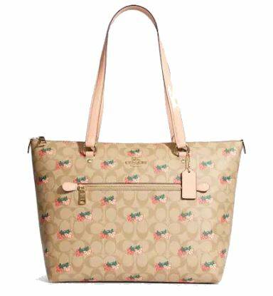 Coach Gallery Tote In Signature Canvas