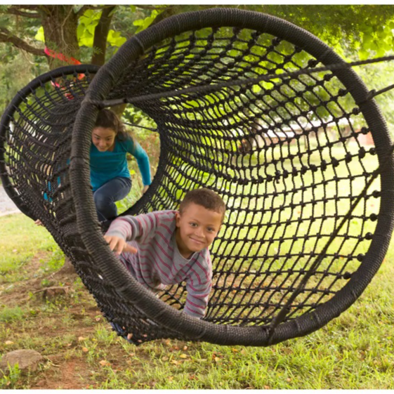 6' Woven Rope Climbing Tunnel Bridge