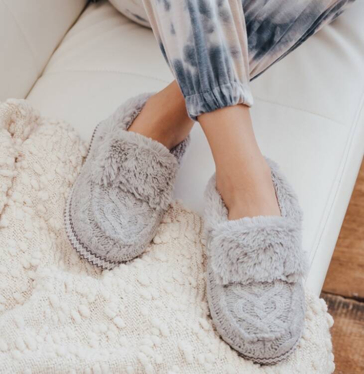 Muk Luks Women's Faux Fur Slippers