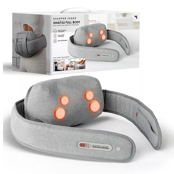 Sharper Image Shiatsu Full Body Multifunction Cordless Massager