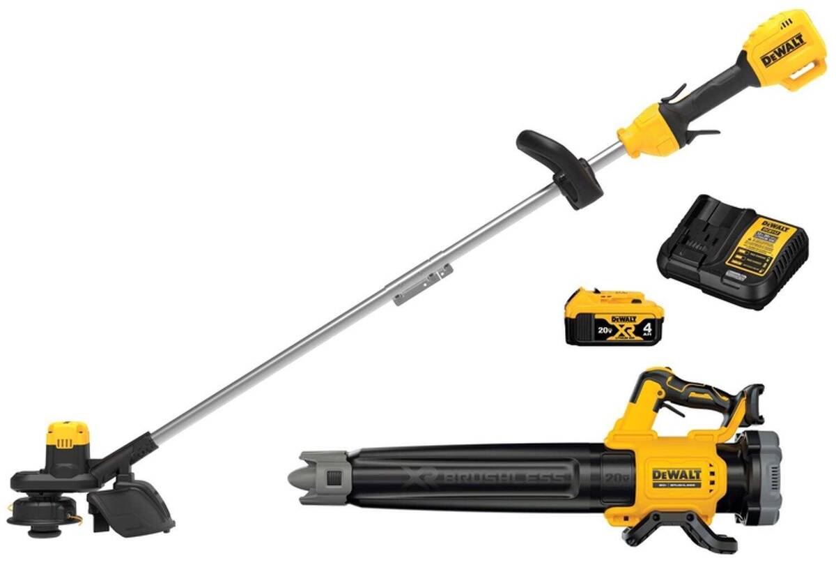 DeWalt 20V Blower & Trimmer Kit