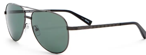 Zegna 60mm Aviator Sunglasses