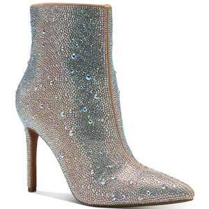 INC Sparkling Heeled Booties