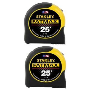 2-Pack Stanley FatMax 25' Tape Measure