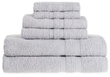 6-Piece Cotton Towel Set