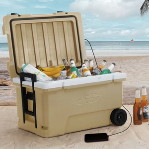 Sunjoy 60-Qt. Solar-Charging Cooler w/USB Port