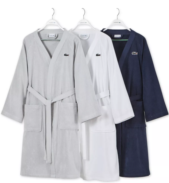 Lacoste Pique Bath Robe