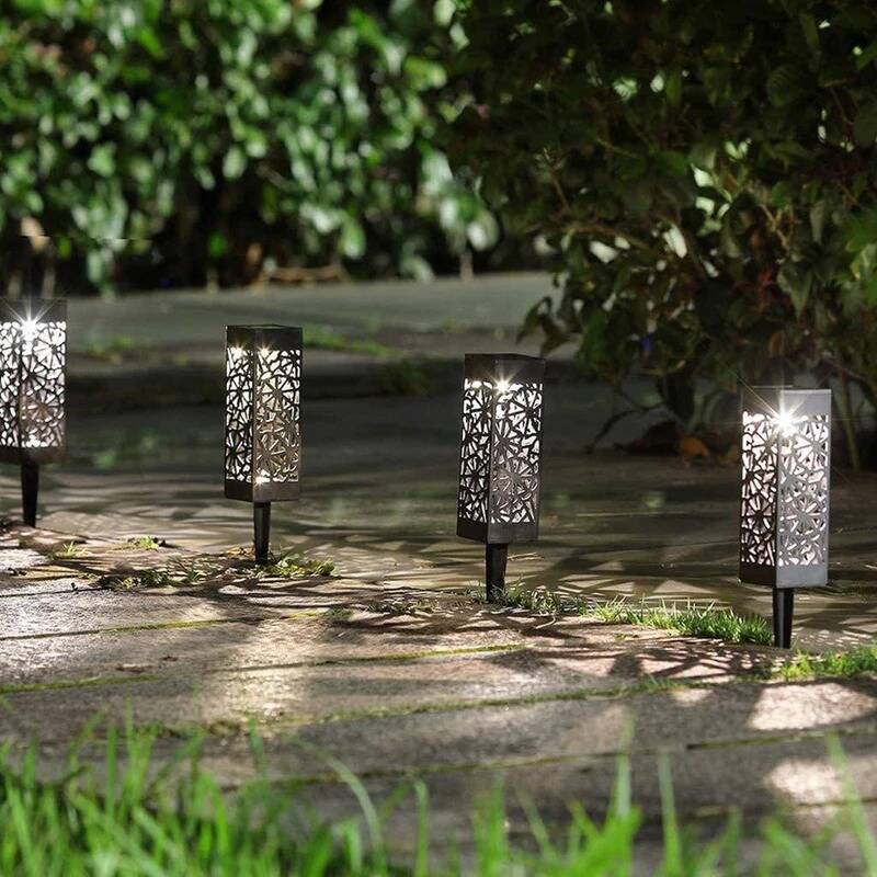 4-Pack LED Solar Garden Lights