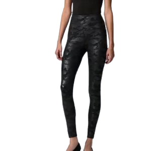 Vera Wang Women's Faux-Leather Shaping Leggings