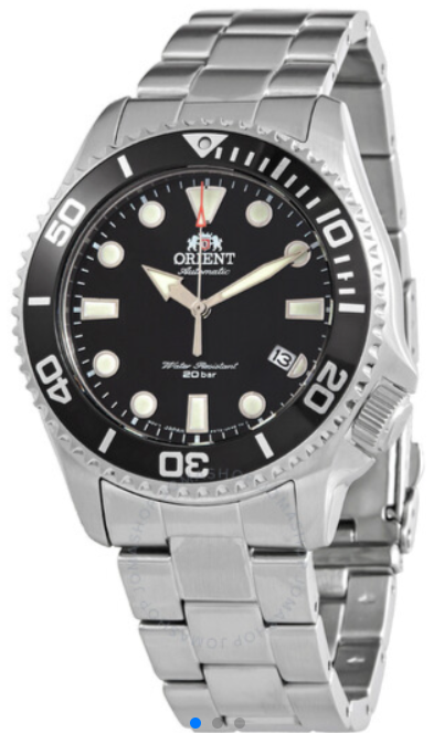 Orient Triton Automatic Black Dial Men's Watch