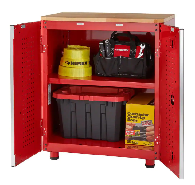 Husky 24-Gauge Steel 2-Door Garage Base Cabinet