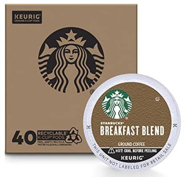 Starbucks Breakfast 40-Count K-Cups