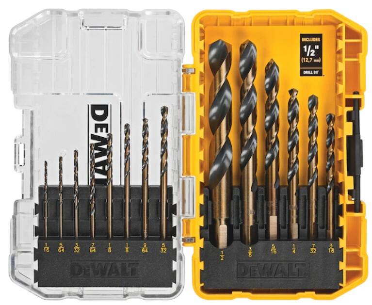 DeWalt 14-Piece Twist Drill Bit Set