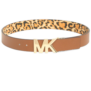 Michael Kors Reversible Monogram Buckle Belt