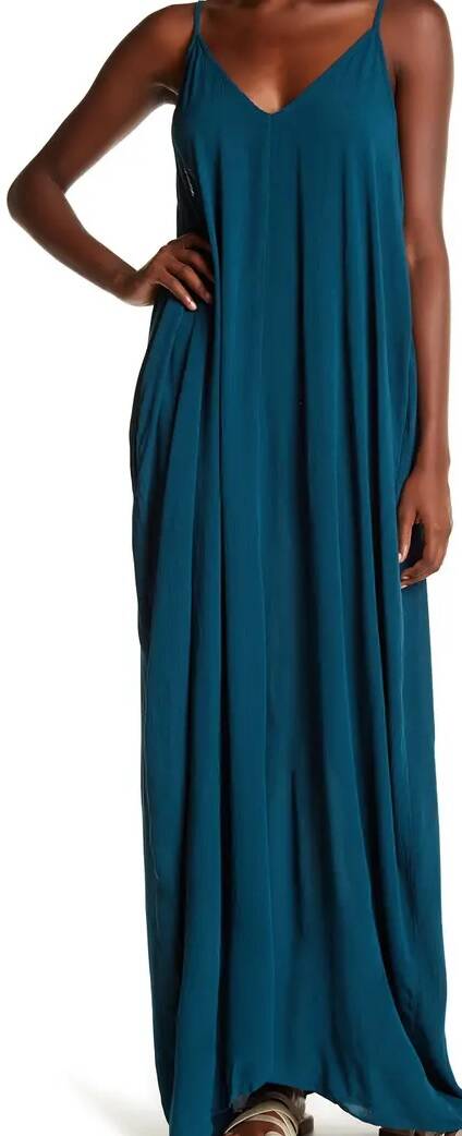 V-Neck Maxi Dress