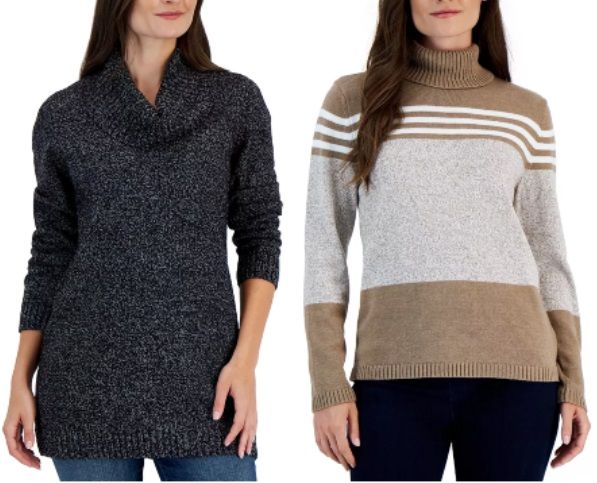 Extra 30% Off Karen Scott Women's Sweaters @Macys