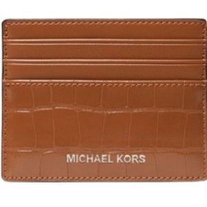 Michael Kors Faux Leather Card Case