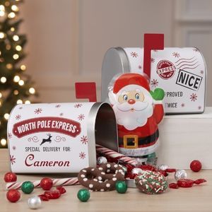 Personalized Christmas Mailbox & Treat Gift Set