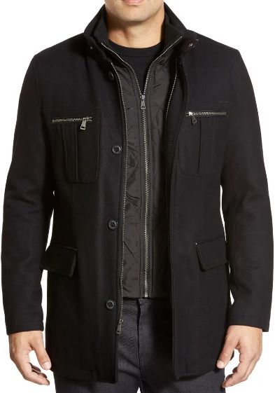 Cole Haan Men's Wool Blend Jacket