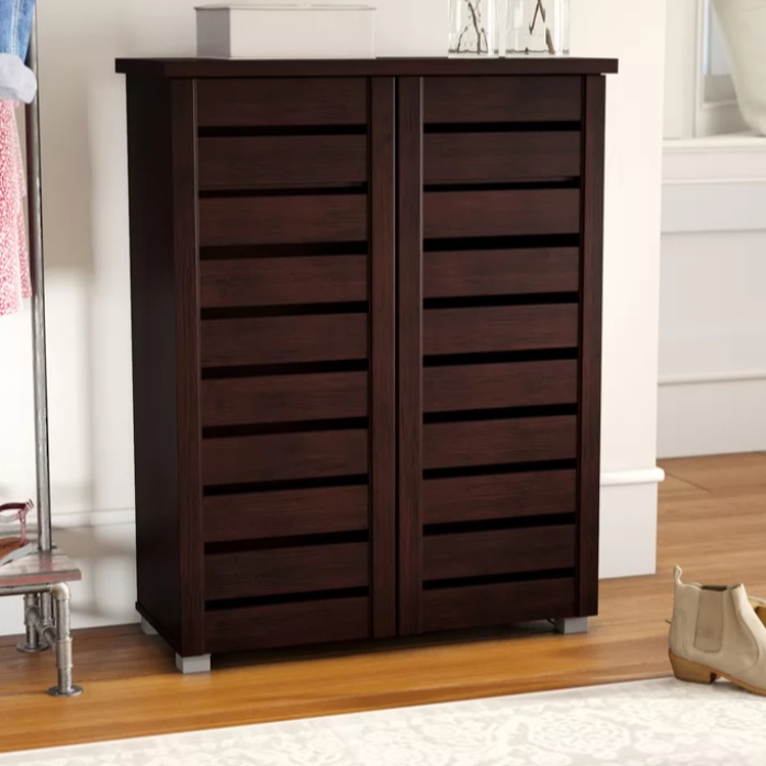 15-Pair Shoe Storage Cabinet