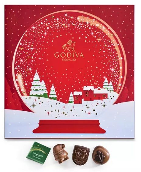 Godiva 24-Piece Chocolatier Holiday 2022 Advent Calendar