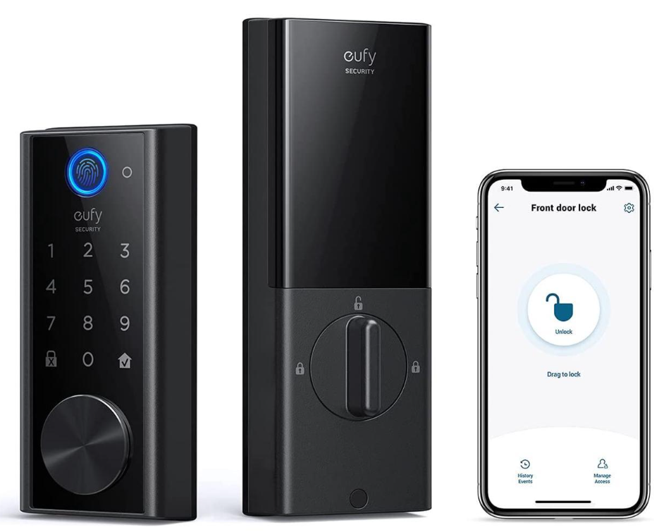 Eufy Touch & Wi-Fi, Fingerprint Scanner Security Smart Lock