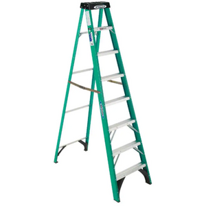 Werner 8' Fiberglass 225 lb Step Ladder