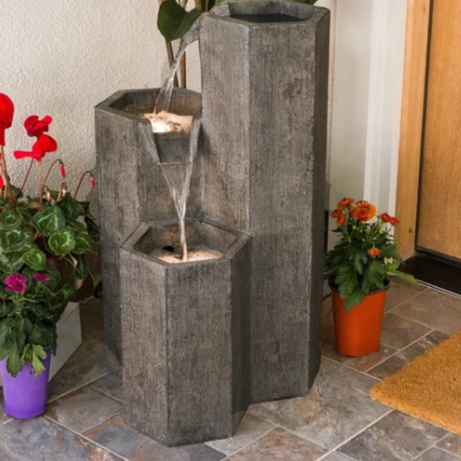 3-Tier Lighted fountain