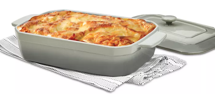 Martha Stewart Stoneware Lasagna Pan w/ Lid