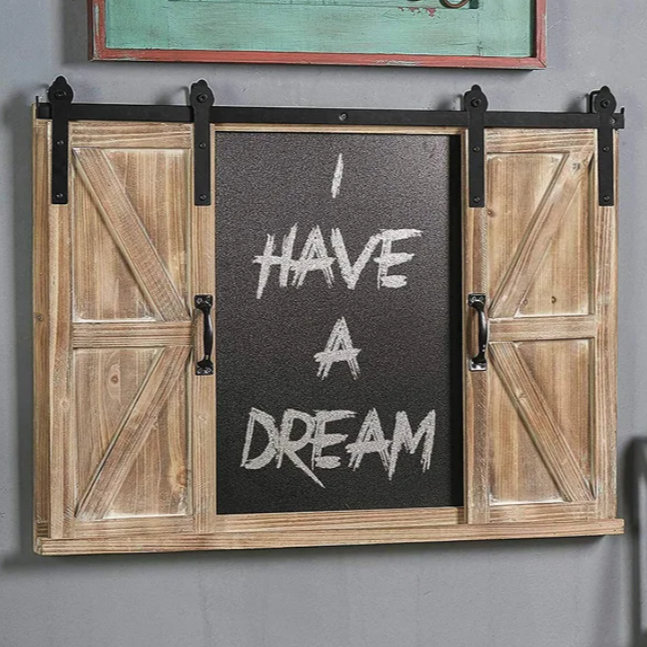 Barnwood Wall Mount Chalkboard