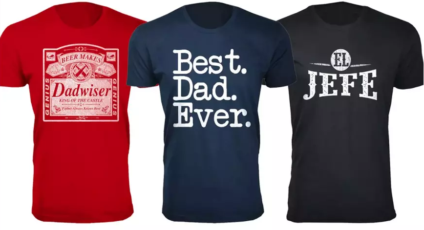 Father's Day Print T-Shirts