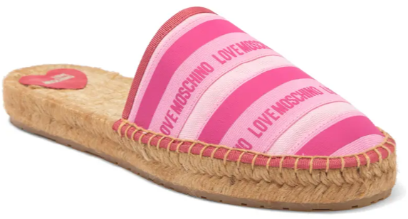 Love Moschino Espadrille Mules