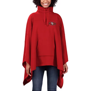 NFL Women's Fleece Poncho