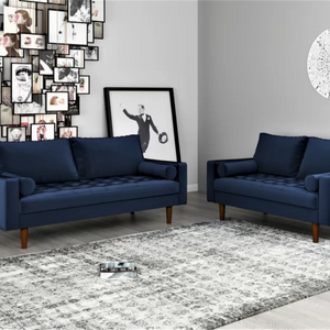 Tufted Sofa & Loveseat Set