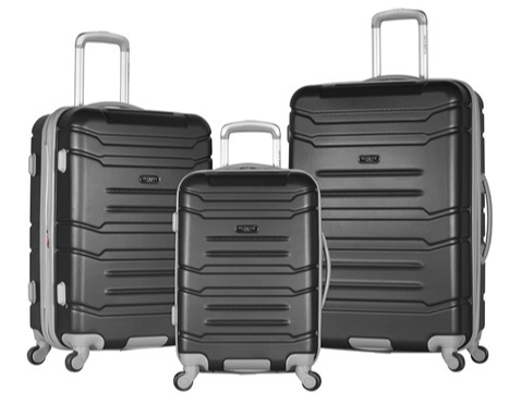 Olympia 3-Piece Hardcase Spinner Luggage Set